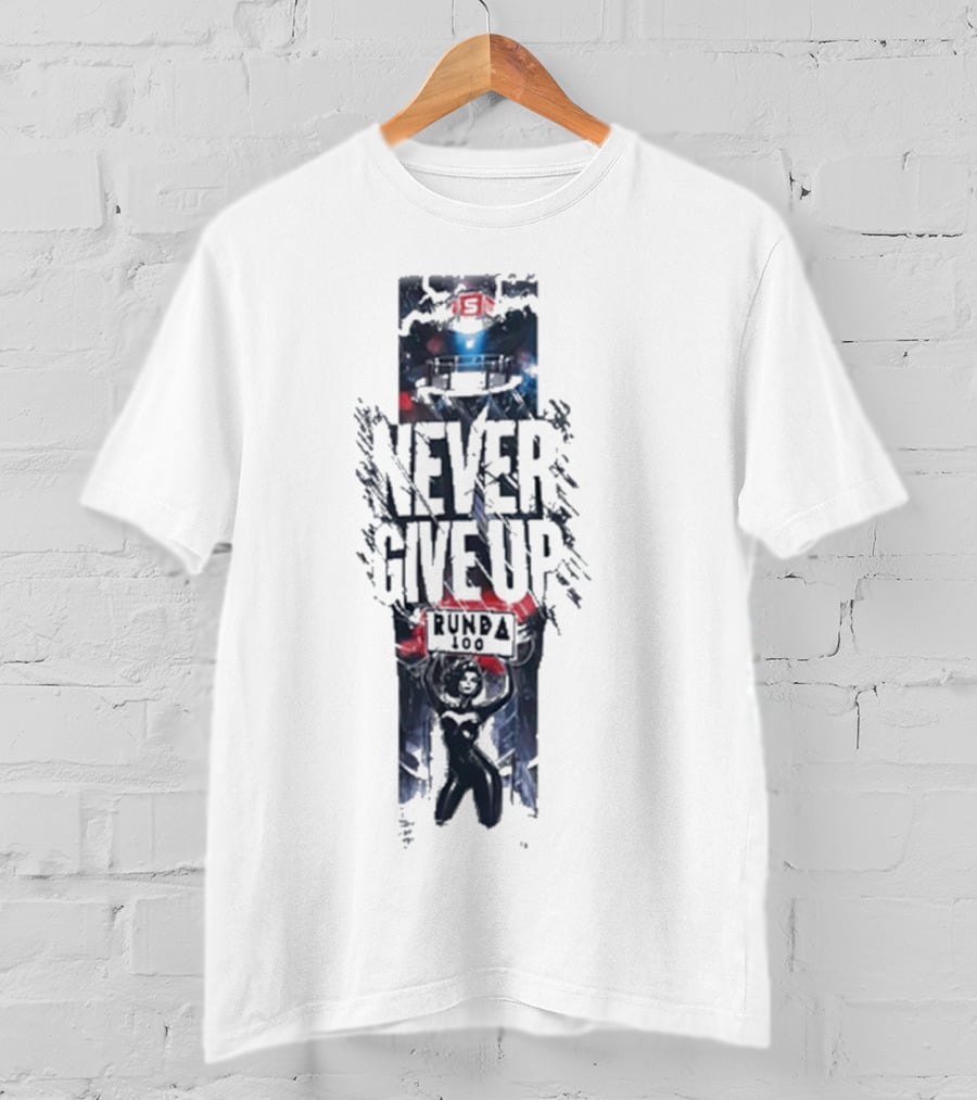 KSW Never Give Up Runda 100 T-Shirt