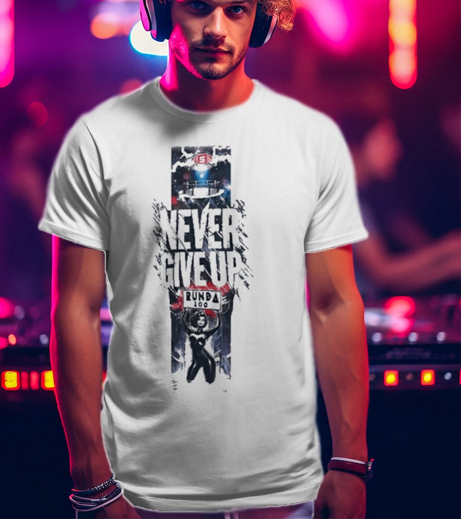 KSW Never Give Up Runda 100 T-Shirt