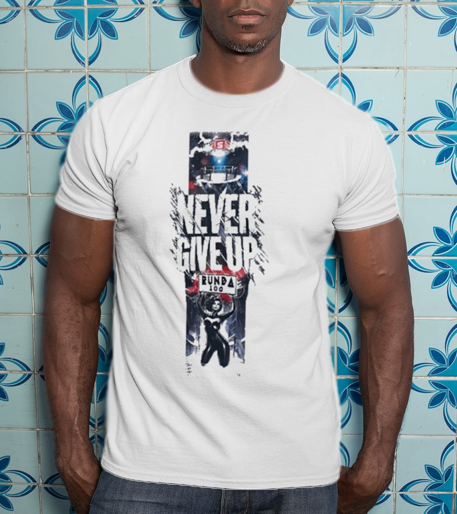 KSW Never Give Up Runda 100 T-Shirt