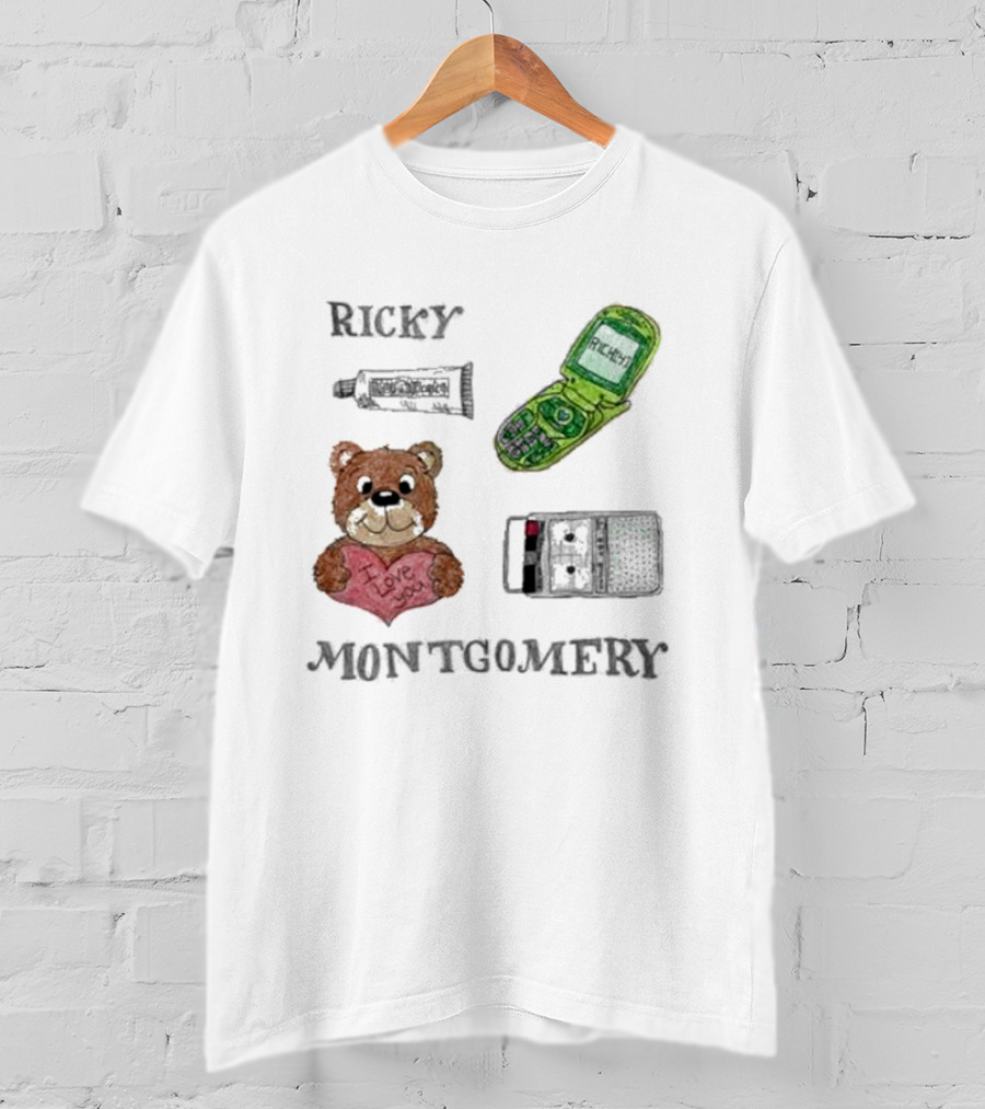 Ricky Montgomery Love Bear Phone And Paint Tube T-Shirt