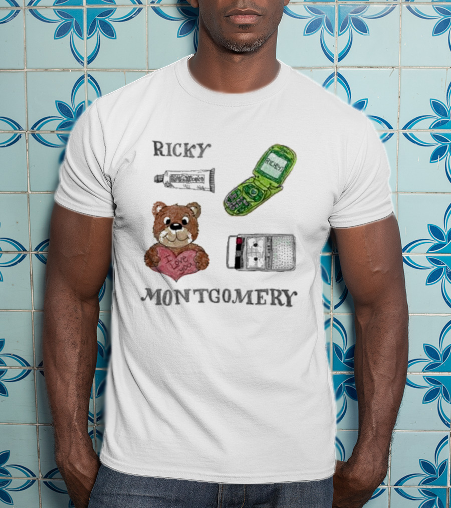 Ricky Montgomery Love Bear Phone And Paint Tube T-Shirt