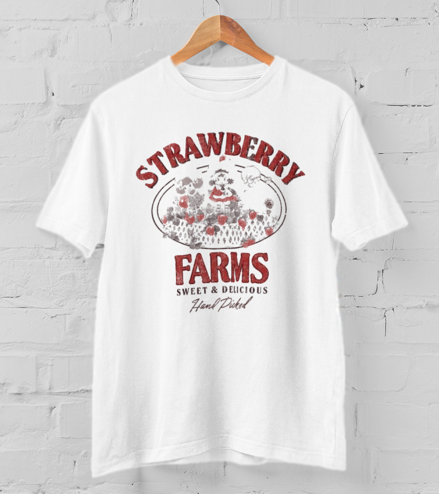 Strawberry Farms Sweet And Delicious Hand Picked T-Shirt