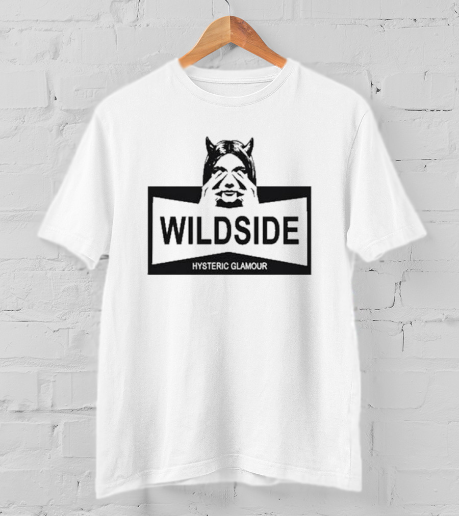Wildside Hysteric Glamour Devil Horns Face T-Shirt