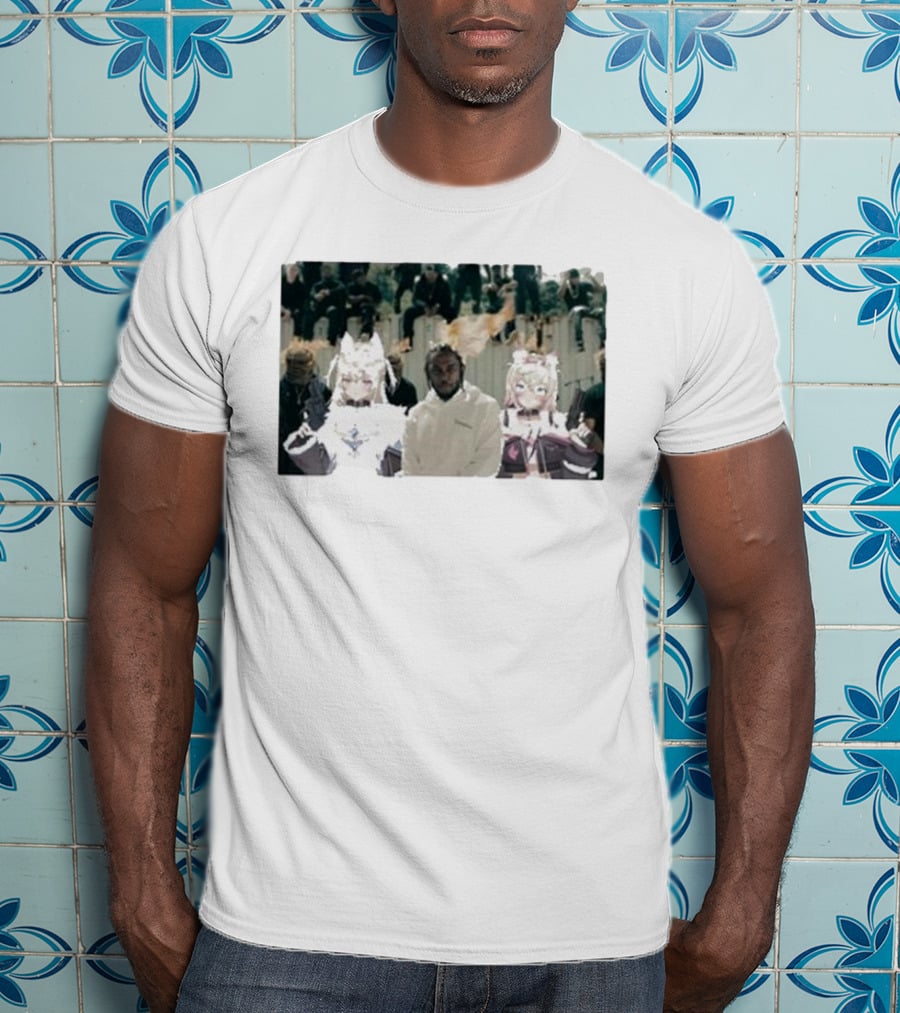 Yaruki FWMC Kendrick Good Dogs Maad City Anime Crossover T-Shirt