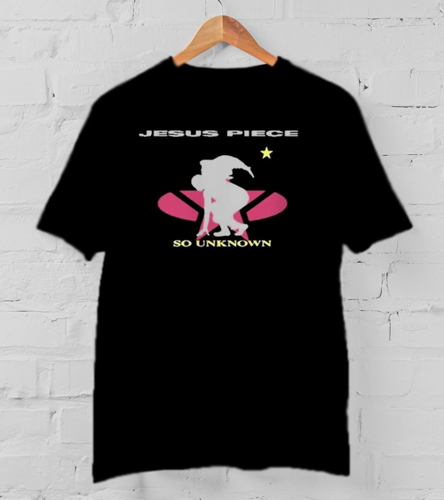 Jesus Piece So Unknown Silver Star T-Shirt