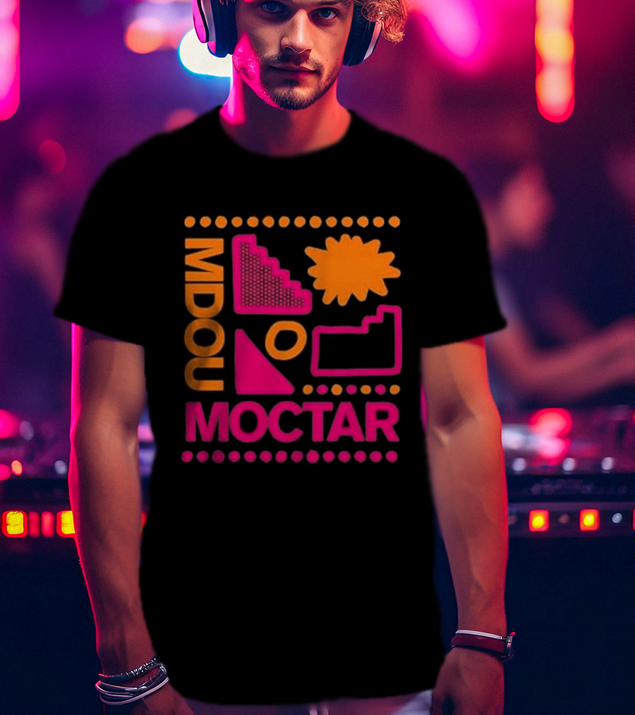Mdou Moctar Vibrant Geometric Shapes T-Shirt