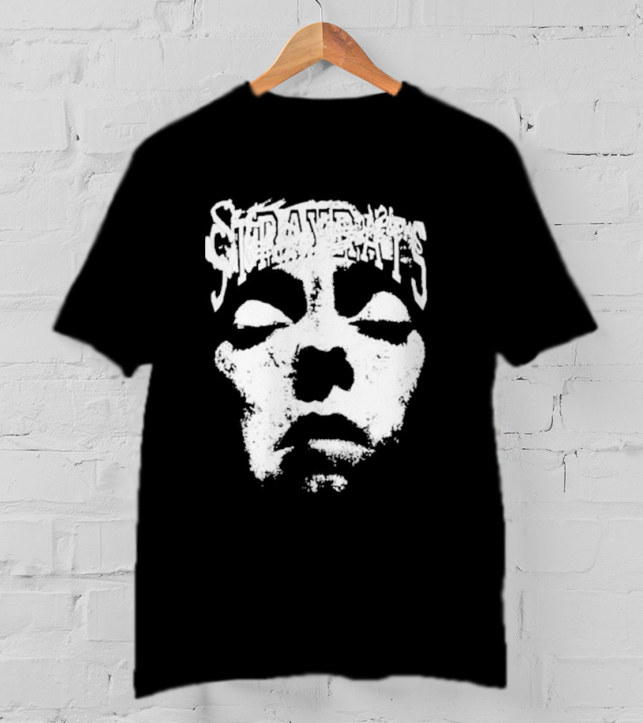 Stray Rats Face Monochrome T-Shirt