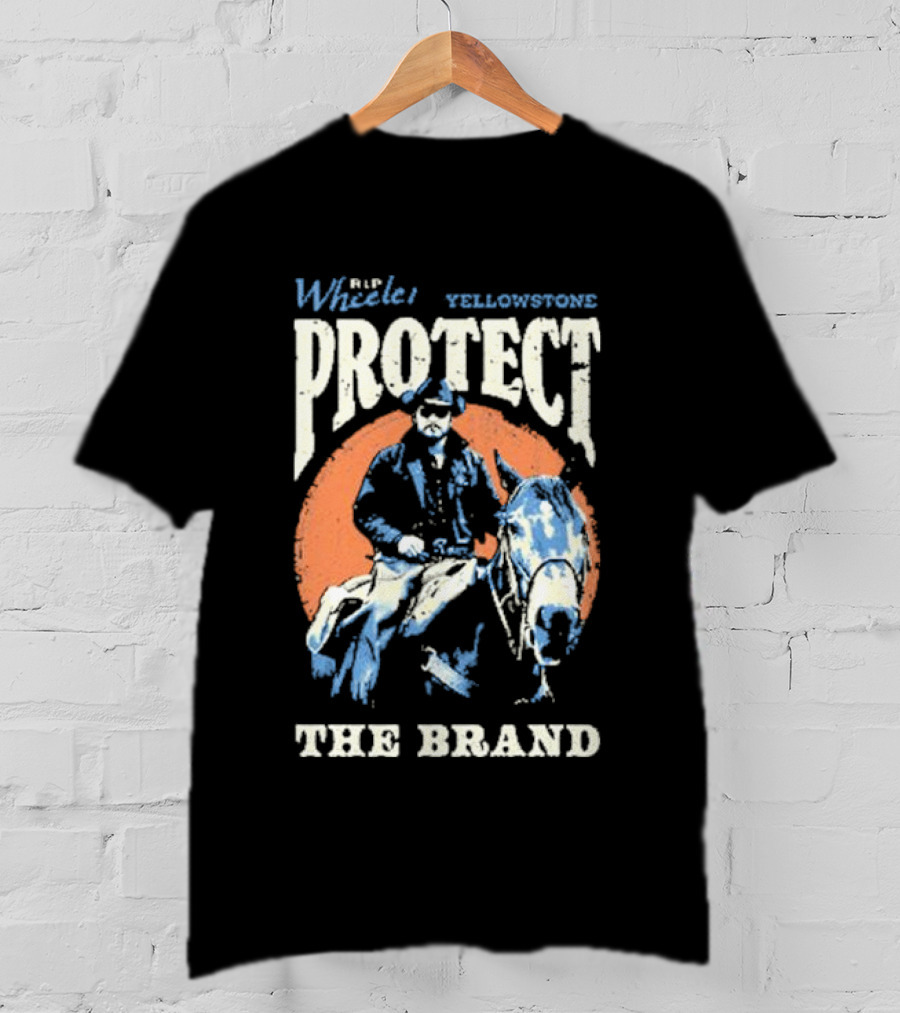 Yellowstone Rip Wheeler Protect The Brand Vintage Cowboy T-Shirt