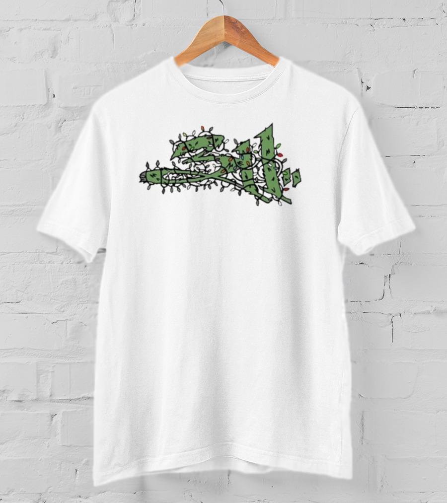 311 Wrapped Christmas Lights Tree T-Shirt