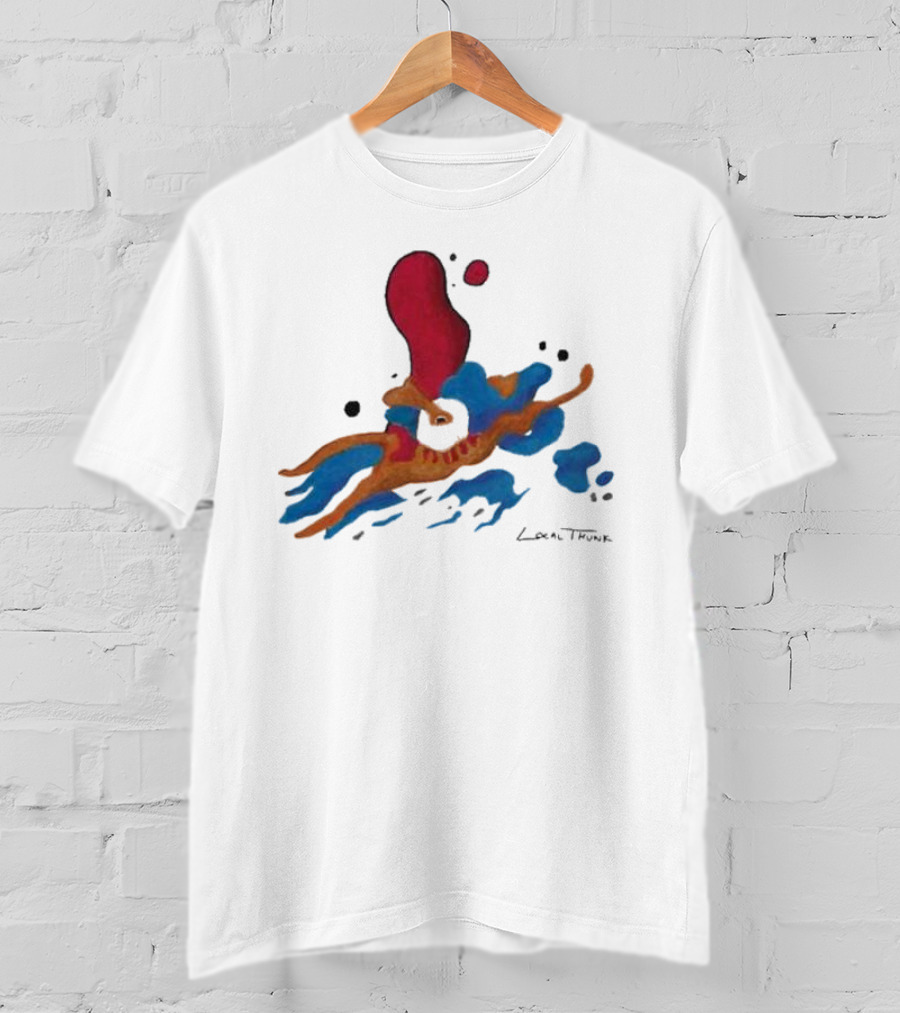 Balatro Merch Abstract Joker Local Thunk Dynamic Color Splash T-Shirt