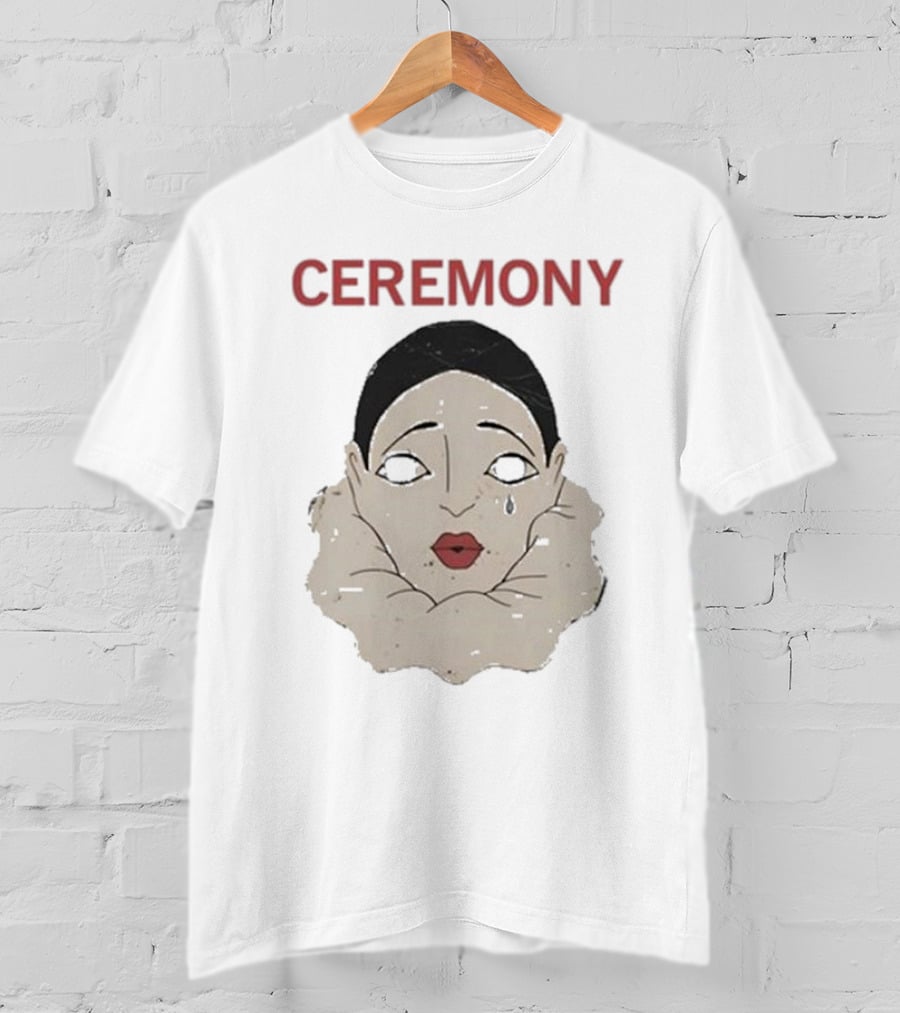 CEREMONY A Single Tear Face With Tearful Expression T-Shirt