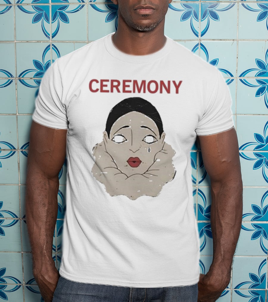 CEREMONY A Single Tear Face With Tearful Expression T-Shirt