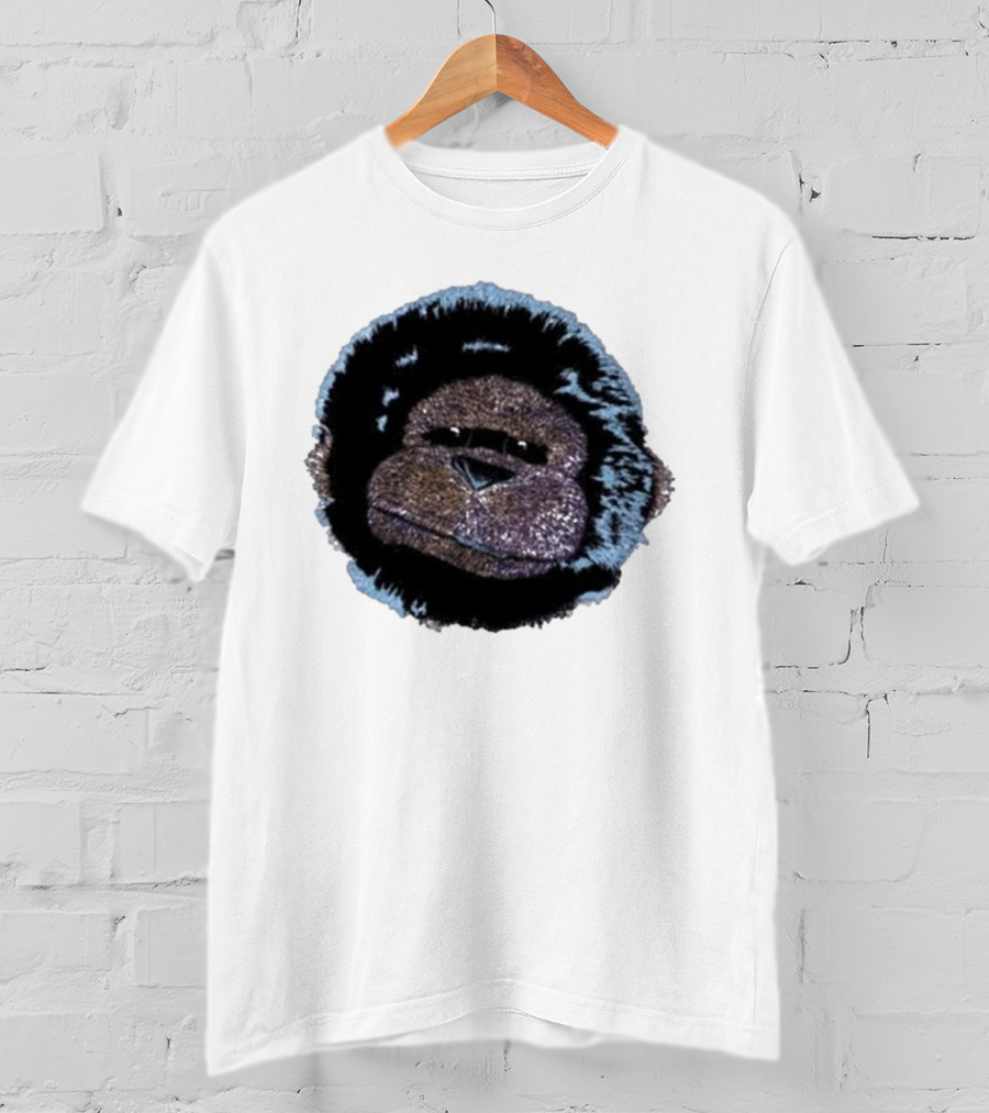 Christmas Dinosaur Jr Gorilla Head T-Shirt