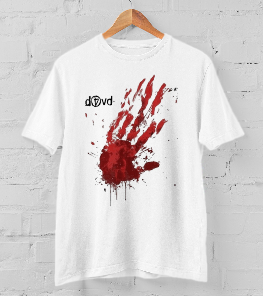 D4VD Blood Handprint Splatter T-Shirt