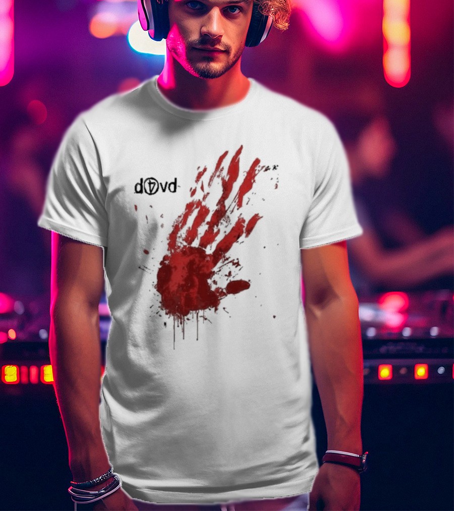 D4VD Blood Handprint Splatter T-Shirt