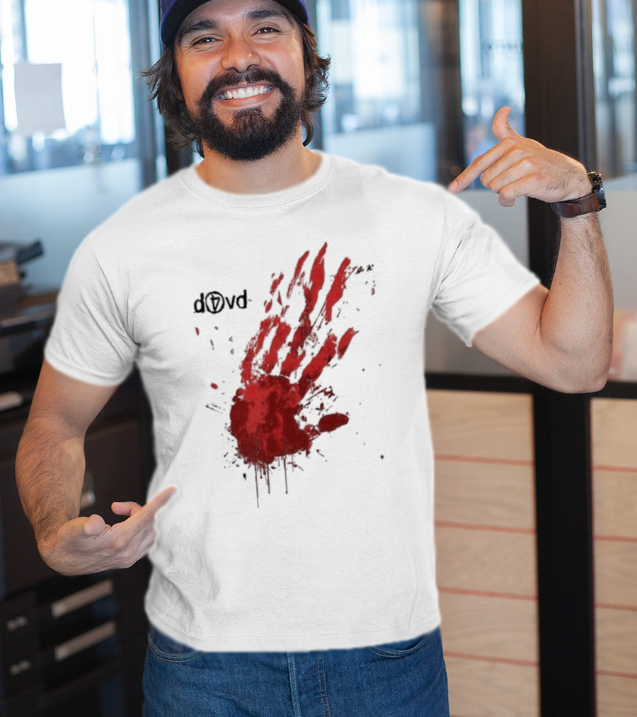 D4VD Blood Handprint Splatter T-Shirt