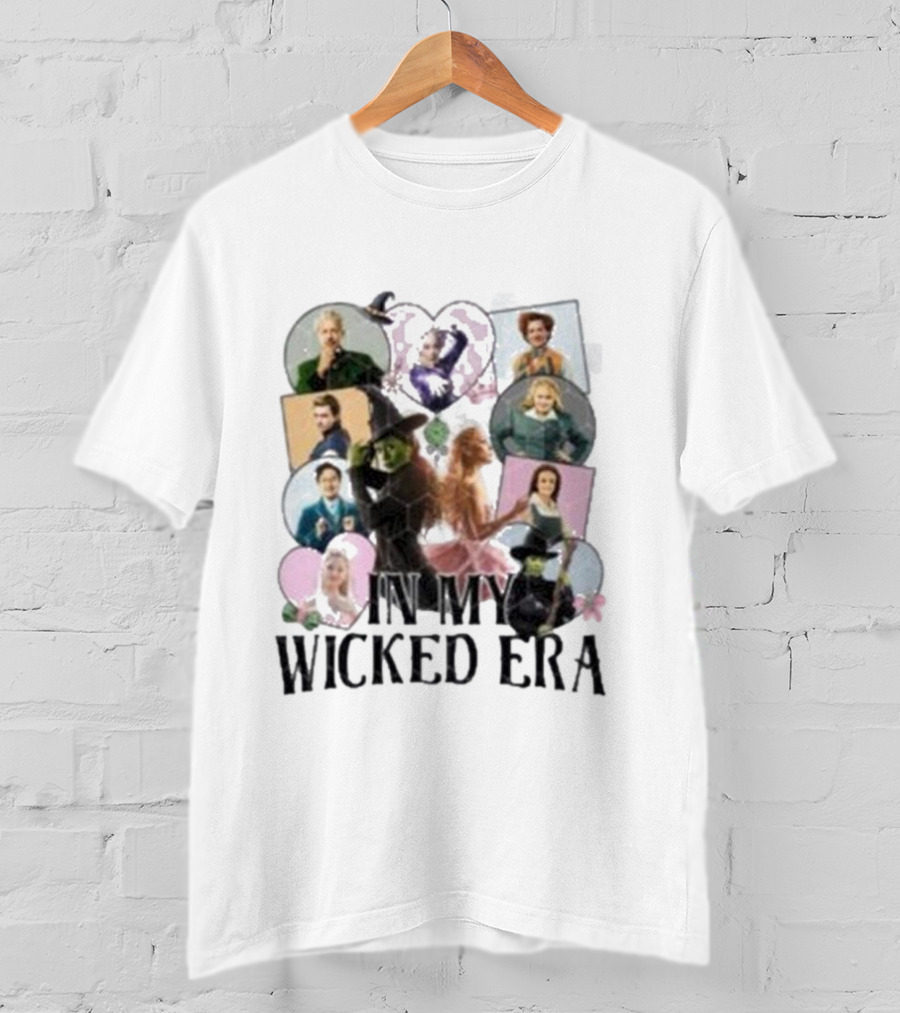 In My Wicked Era Musical Characters And Themes T-Shirt