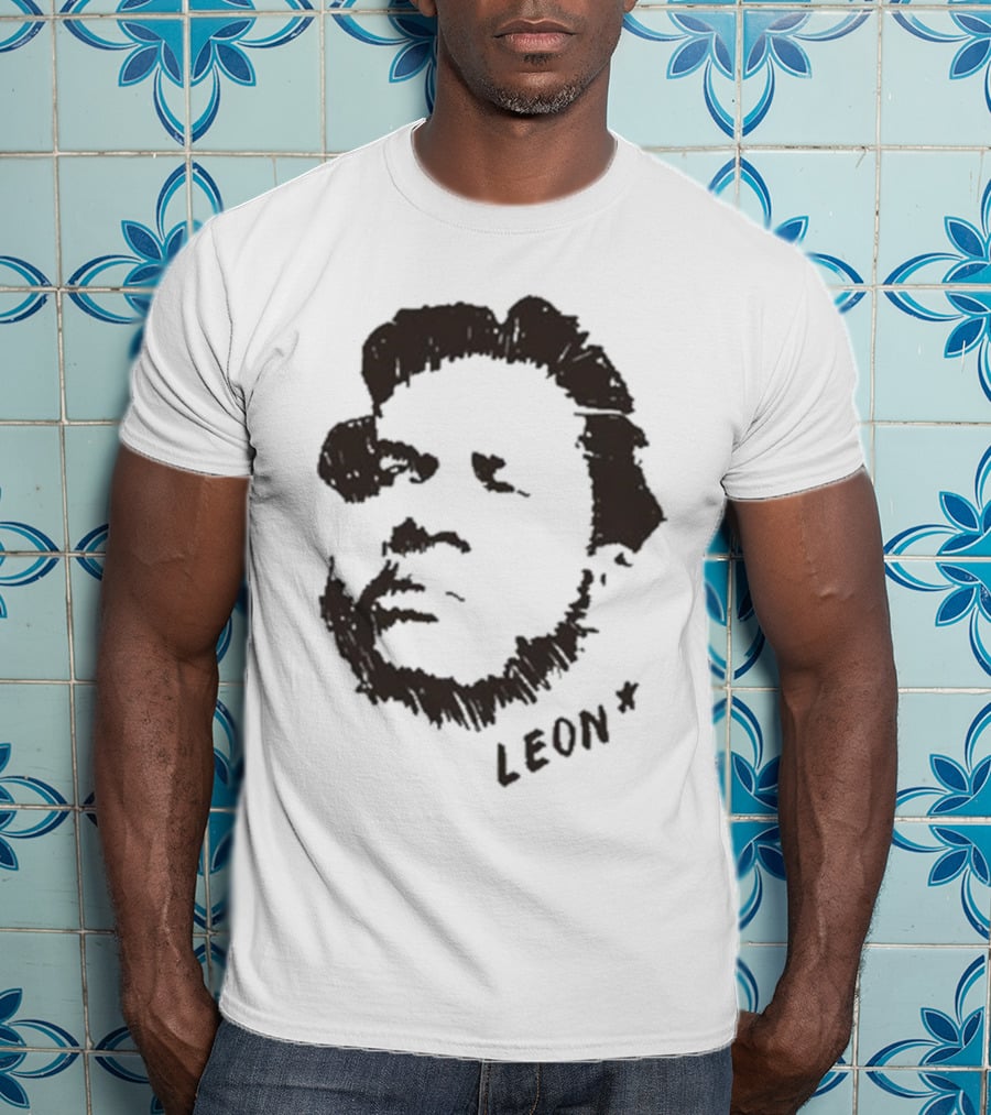 Leon Bridges Leon Sketch Face T-Shirt