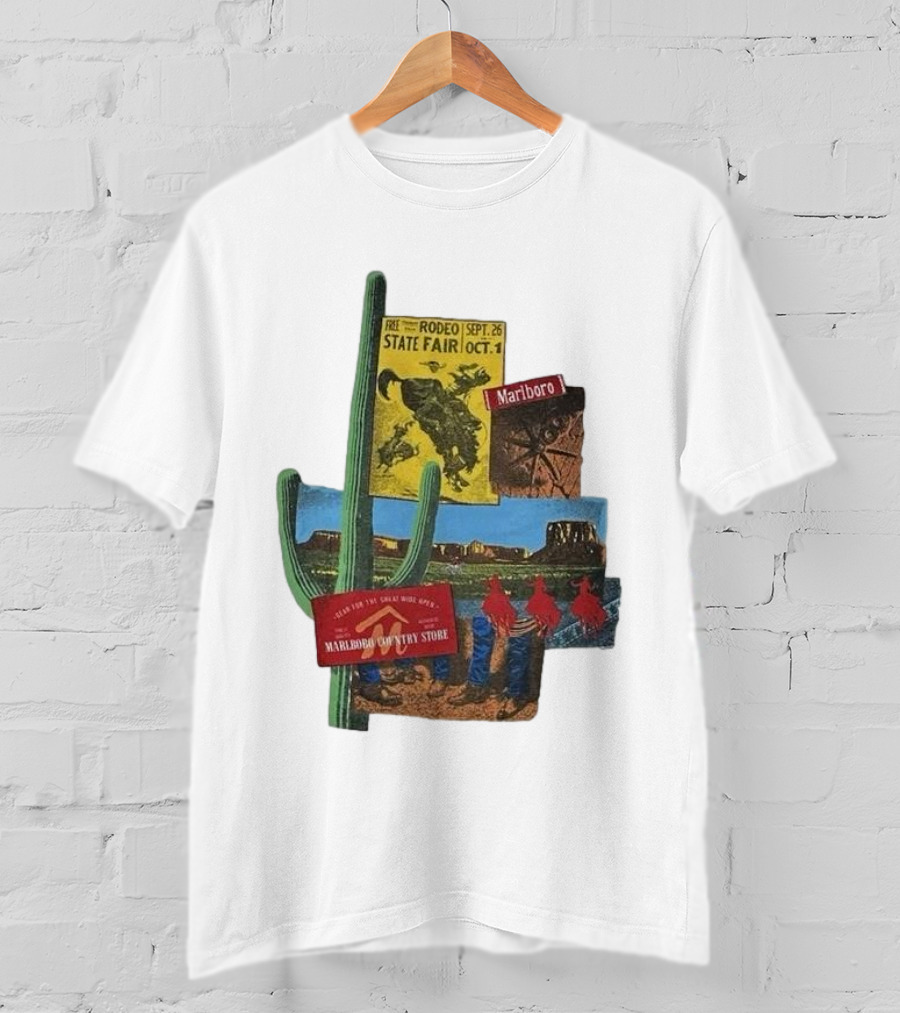 Rodeo State Fair Marlboro Country Store Wild West Promo T-Shirt