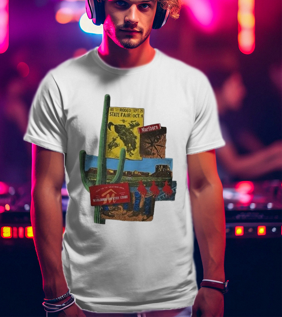 Rodeo State Fair Marlboro Country Store Wild West Promo T-Shirt