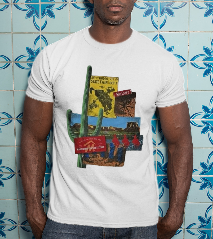 Rodeo State Fair Marlboro Country Store Wild West Promo T-Shirt