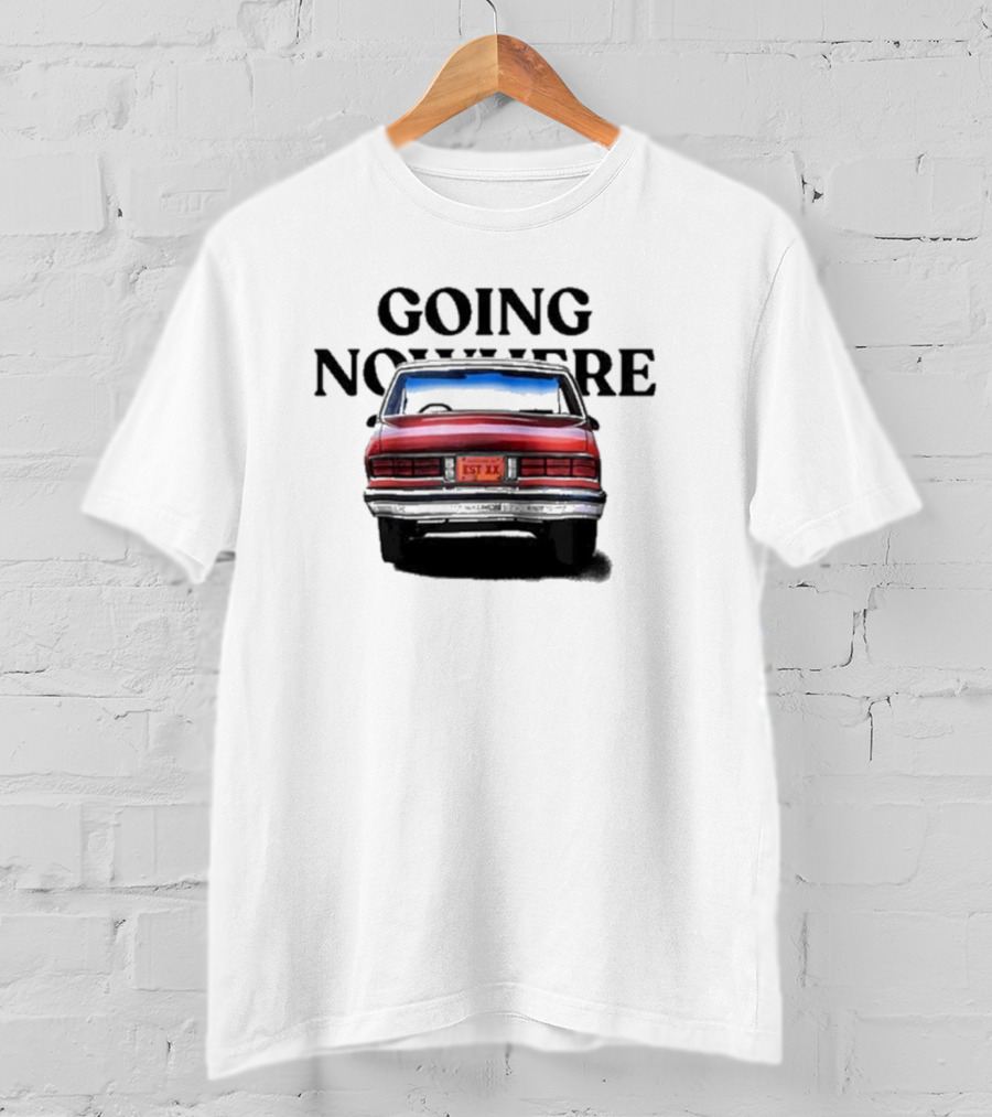 Mgk Going Nowhere Fast Est 19Xx Retro Car T-Shirt
