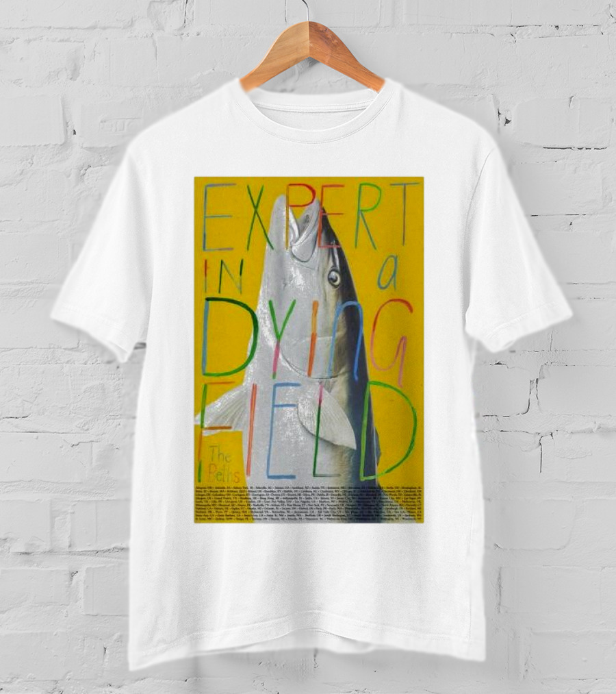 Expert In A Dying Field The Beths Colorful Lettering Fish Image T-Shirt