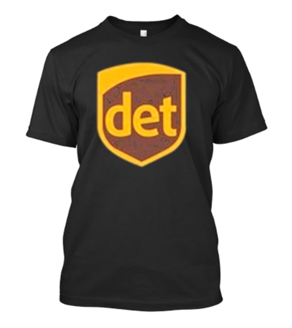 Amon-Ra Wearing Det Saint Brown Football T-Shirt