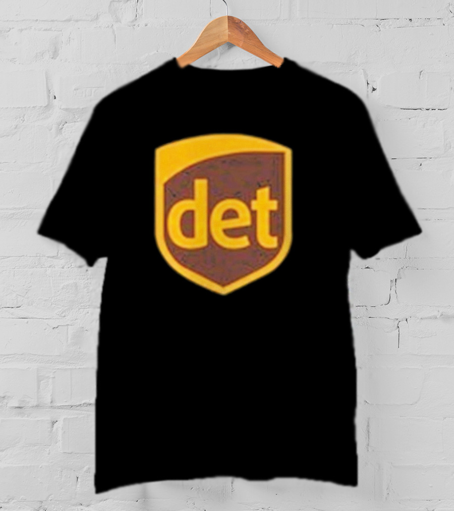Amon-Ra Wearing Det Saint Brown Football T-Shirt