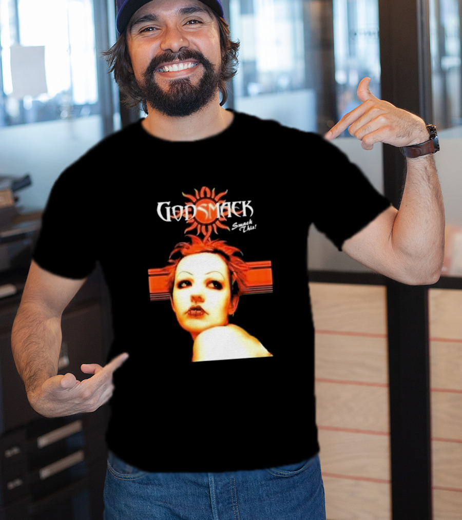 Godsmack Smack This Sun Logo Face T-Shirt