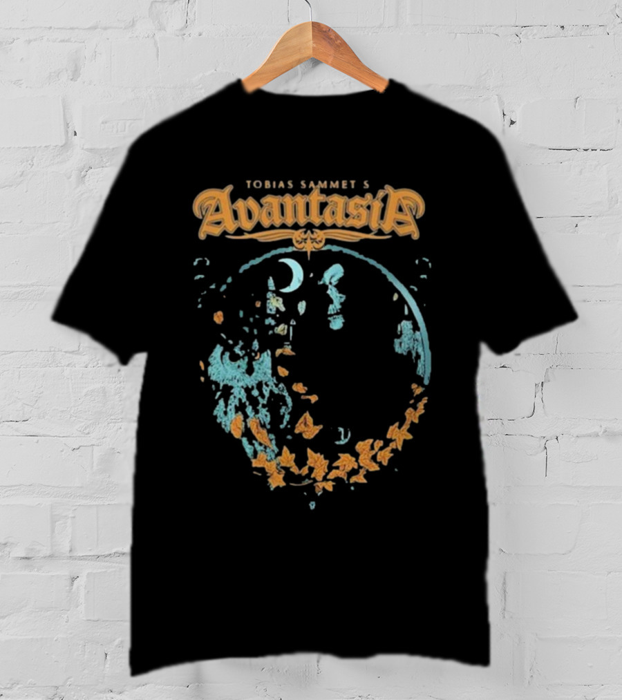 Tobias Sammet's Avantasia Owl Moon Leaves T-Shirt