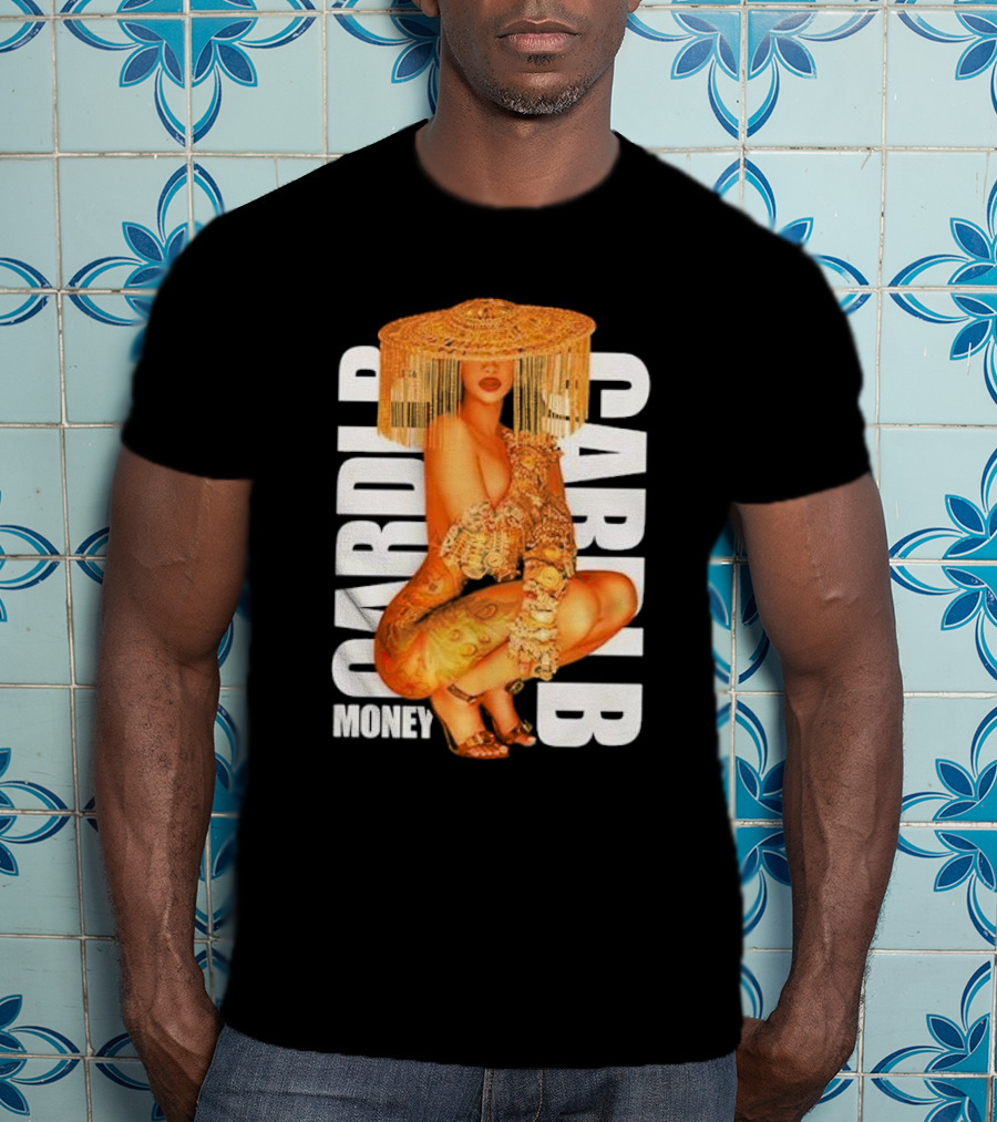 CardI B Money Squat Bold Fashion T-Shirt