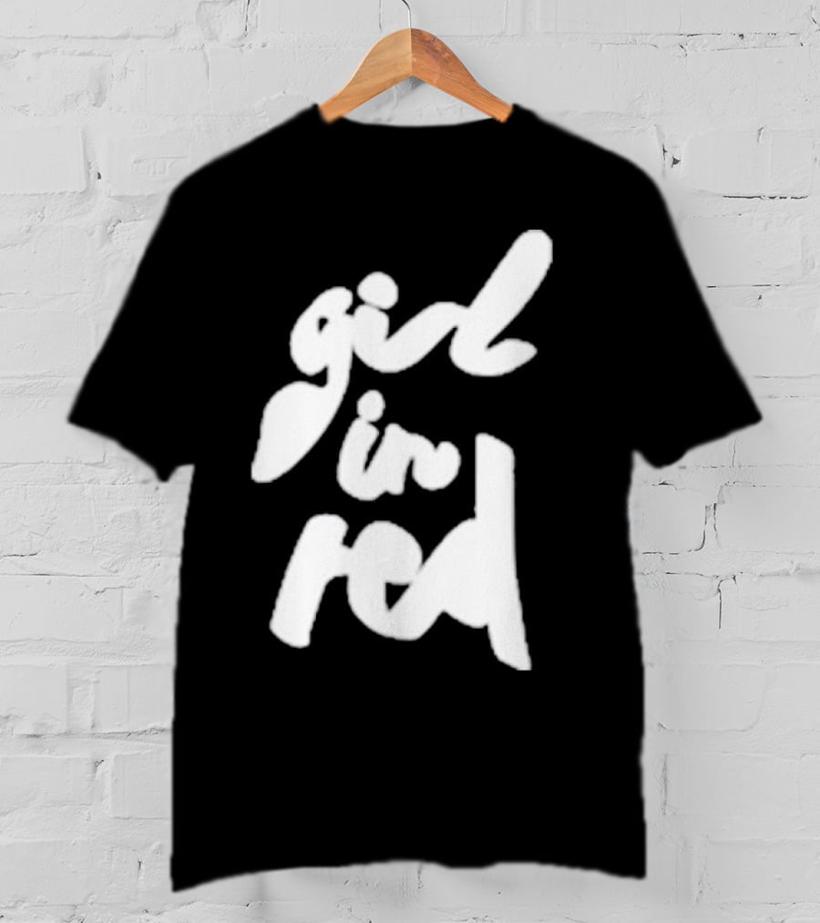Girl In Red T-Shirt