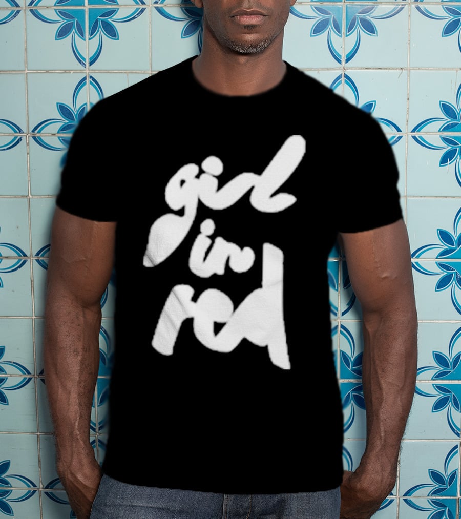 Girl In Red T-Shirt
