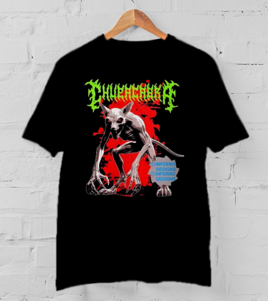 Chupacabra Cryptid Metalcore Inferno T-Shirt