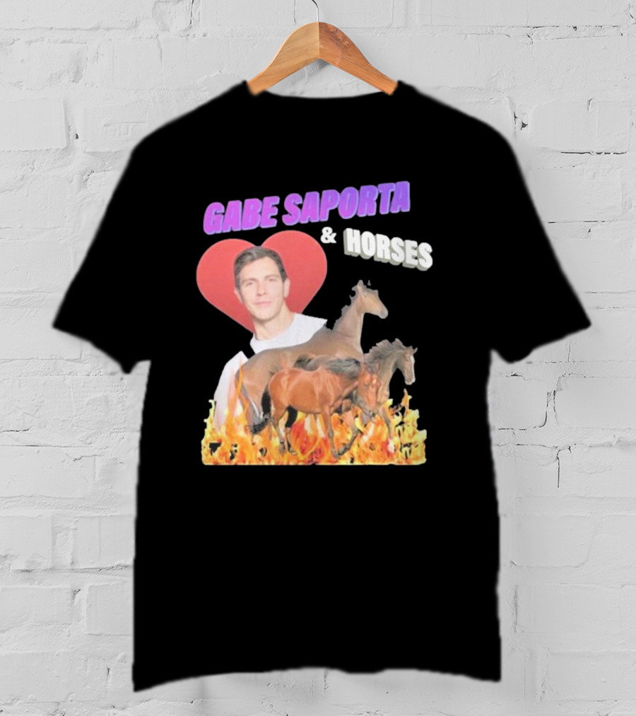 Gabe Saporta And Horses T-Shirt