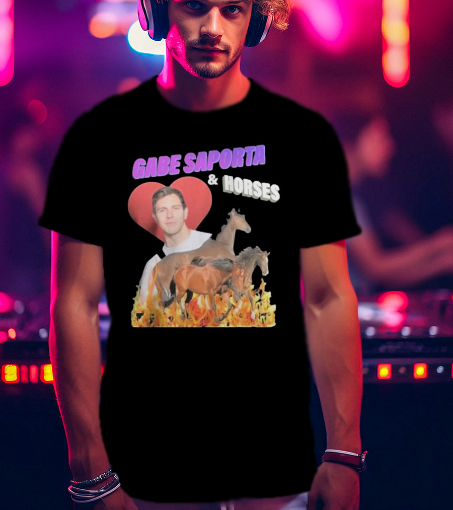 Gabe Saporta And Horses T-Shirt