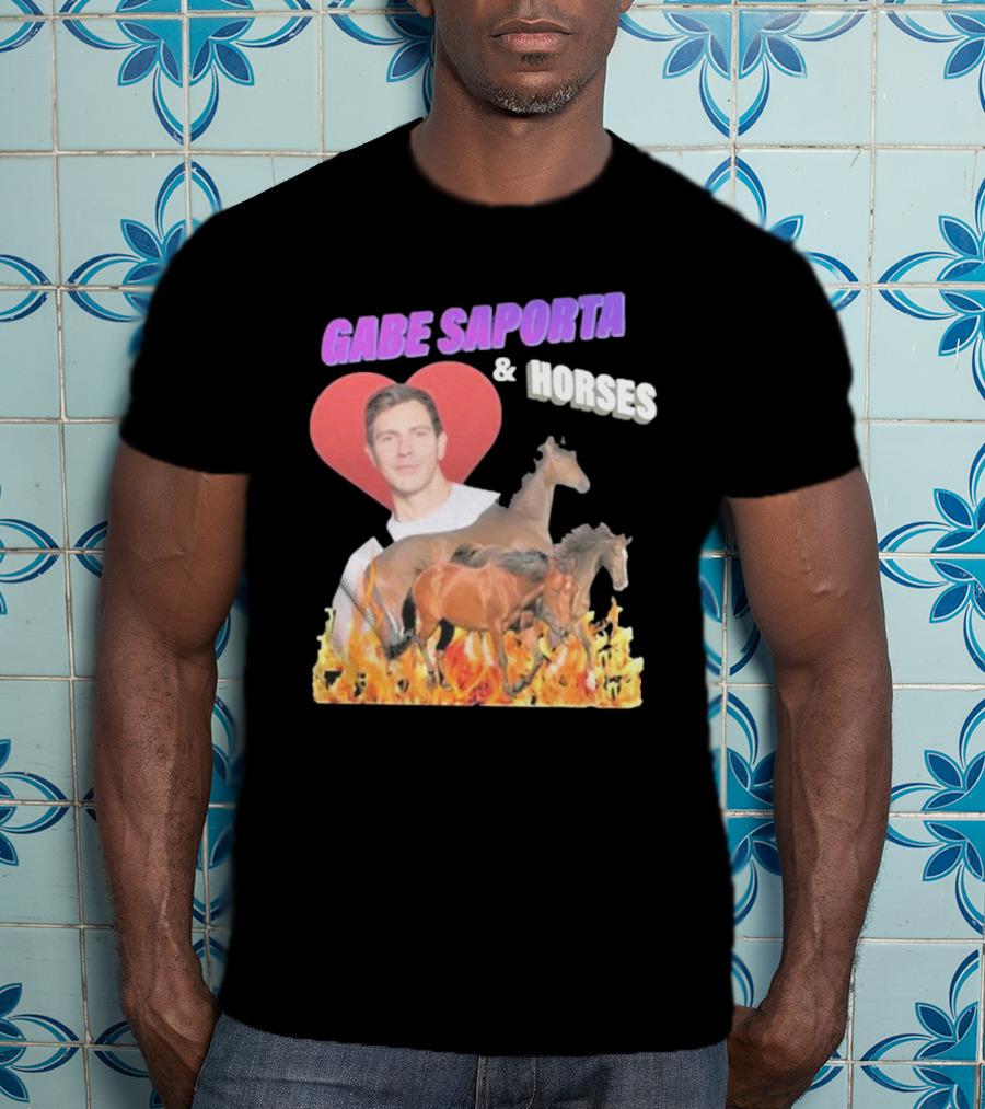 Gabe Saporta And Horses T-Shirt