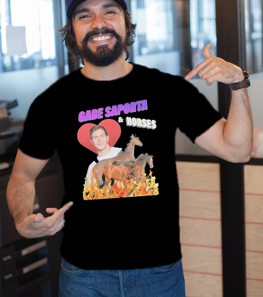 Gabe Saporta And Horses T-Shirt