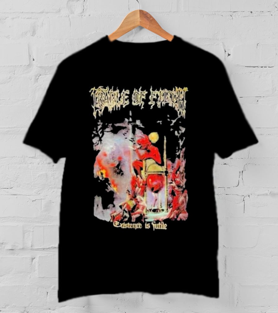 Cradle Of Filth Existence Is Futile Dark Gothic T-Shirt