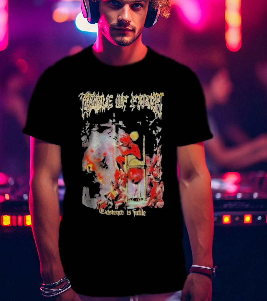 Cradle Of Filth Existence Is Futile Dark Gothic T-Shirt