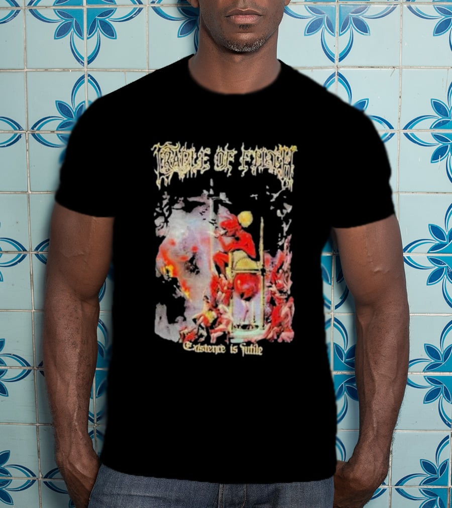 Cradle Of Filth Existence Is Futile Dark Gothic T-Shirt