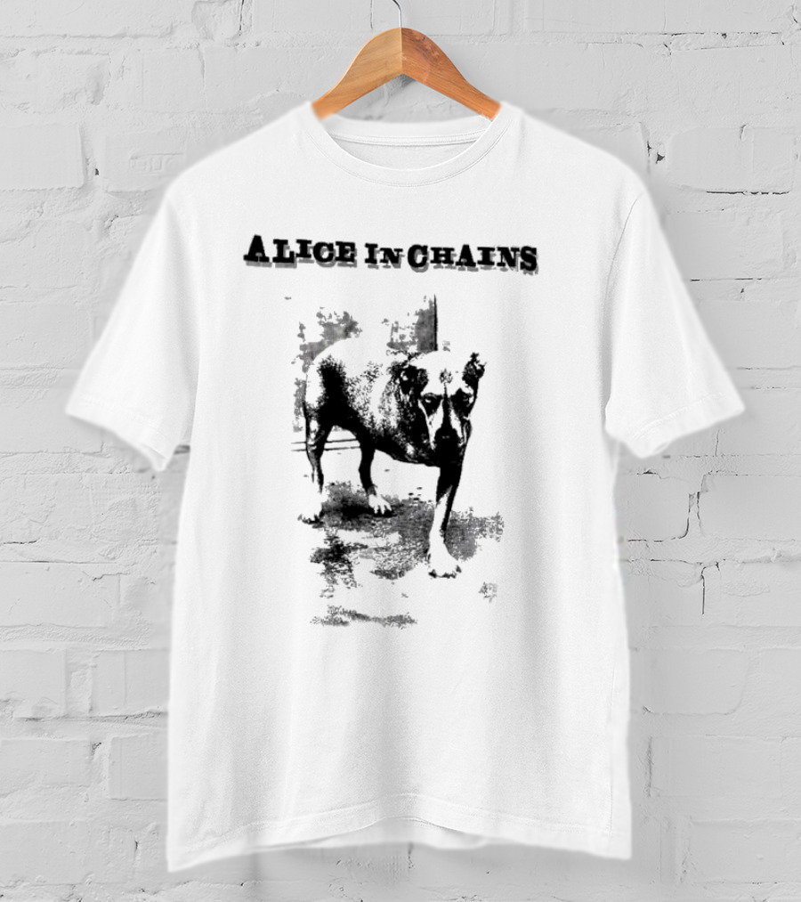 Alice In Chains Dog Grunge T-Shirt