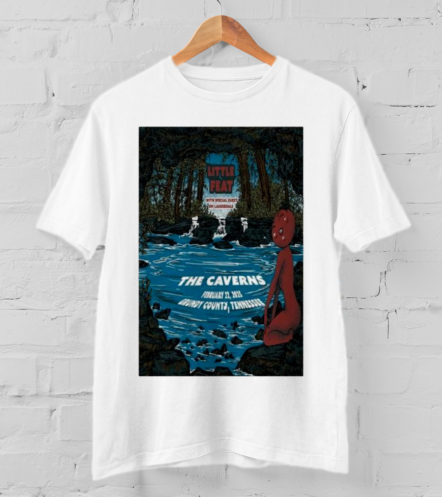 Little Feat February 22 2025 The Caverns With Special Guest Leftover Salmon Grundy County Tennessee T-Shirt