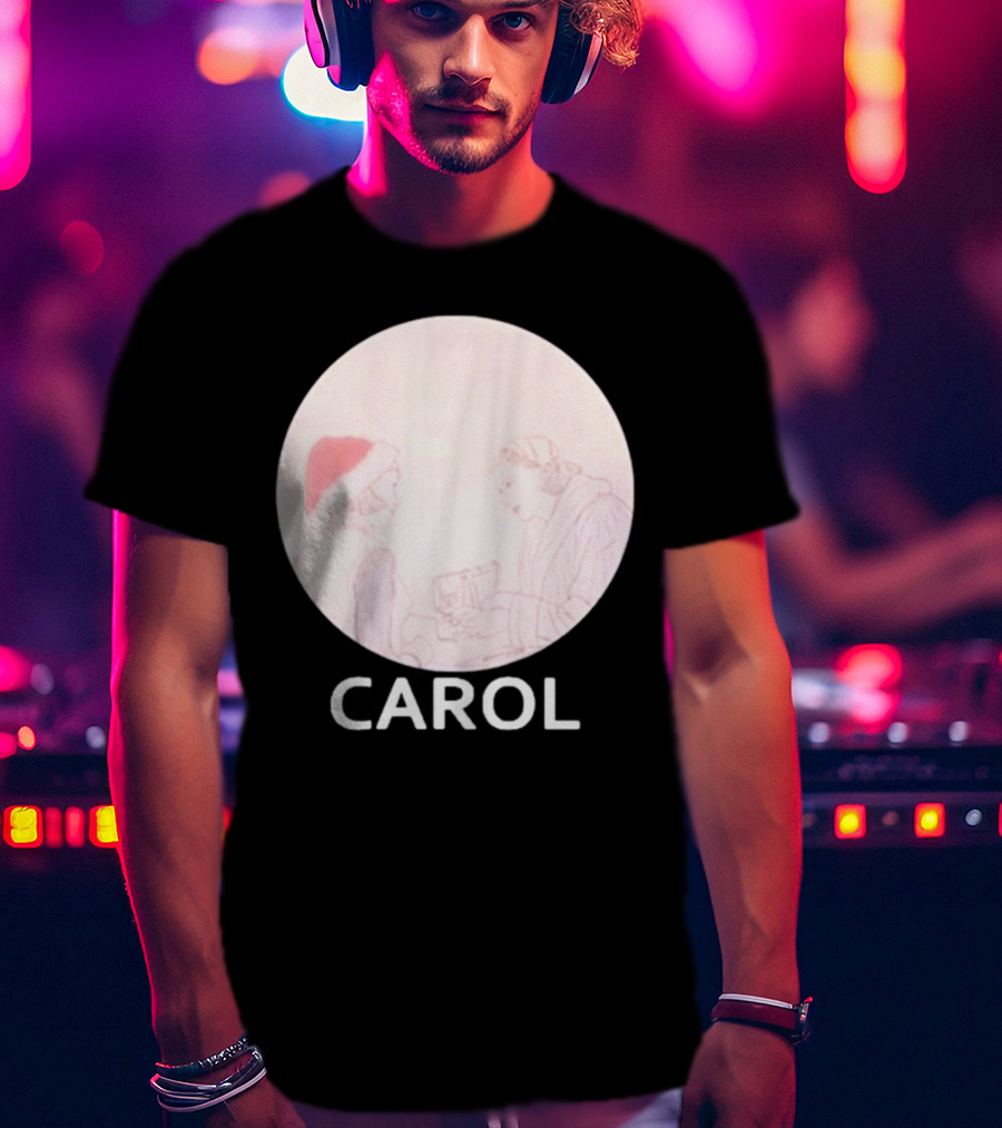 Ariana Grande Carol Christmas Santa Hat Version T-Shirt