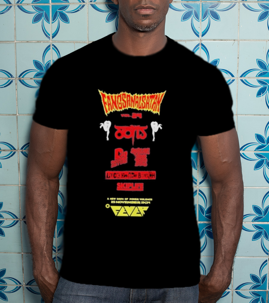 Fangsanalsatan Vol 24 Boris Heavy Rock Doooo DJ Scotch Egg Skiplife Fever November Riot T-Shirt