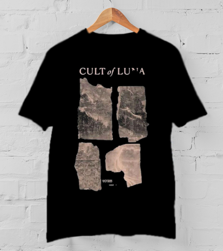 Cult Of Luna The Long Road North Map T-Shirt