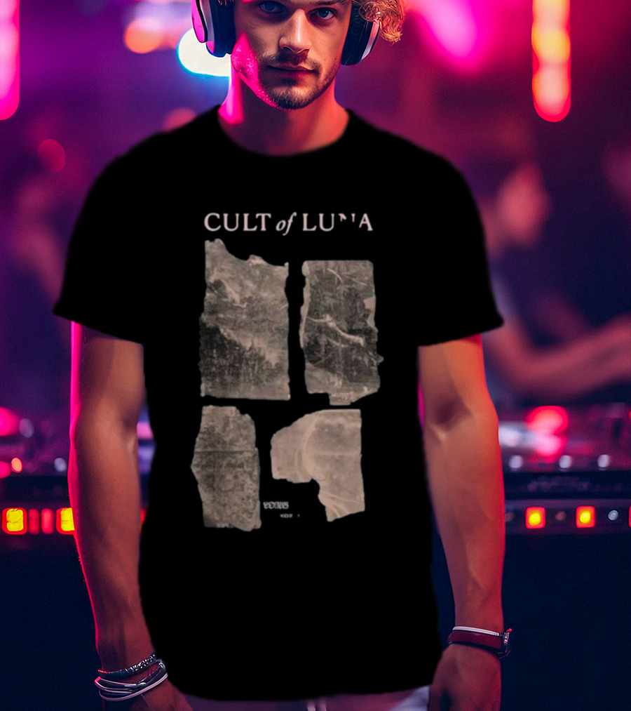 Cult Of Luna The Long Road North Map T-Shirt