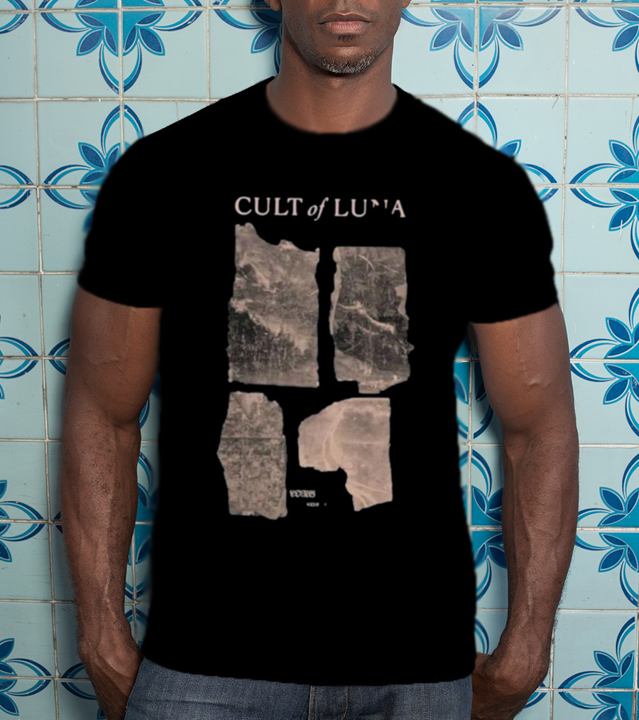 Cult Of Luna The Long Road North Map T-Shirt