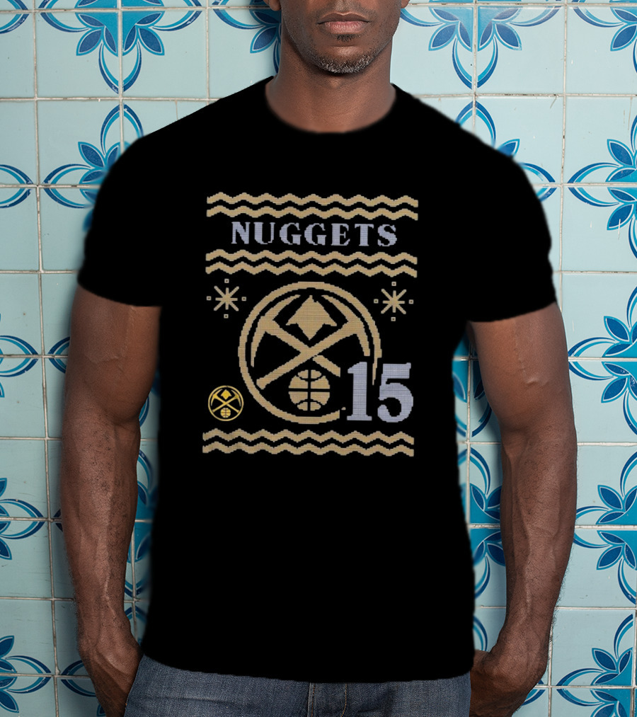 Nikola Jokic Denver Nuggets Number 15 Ugly T-Shirt